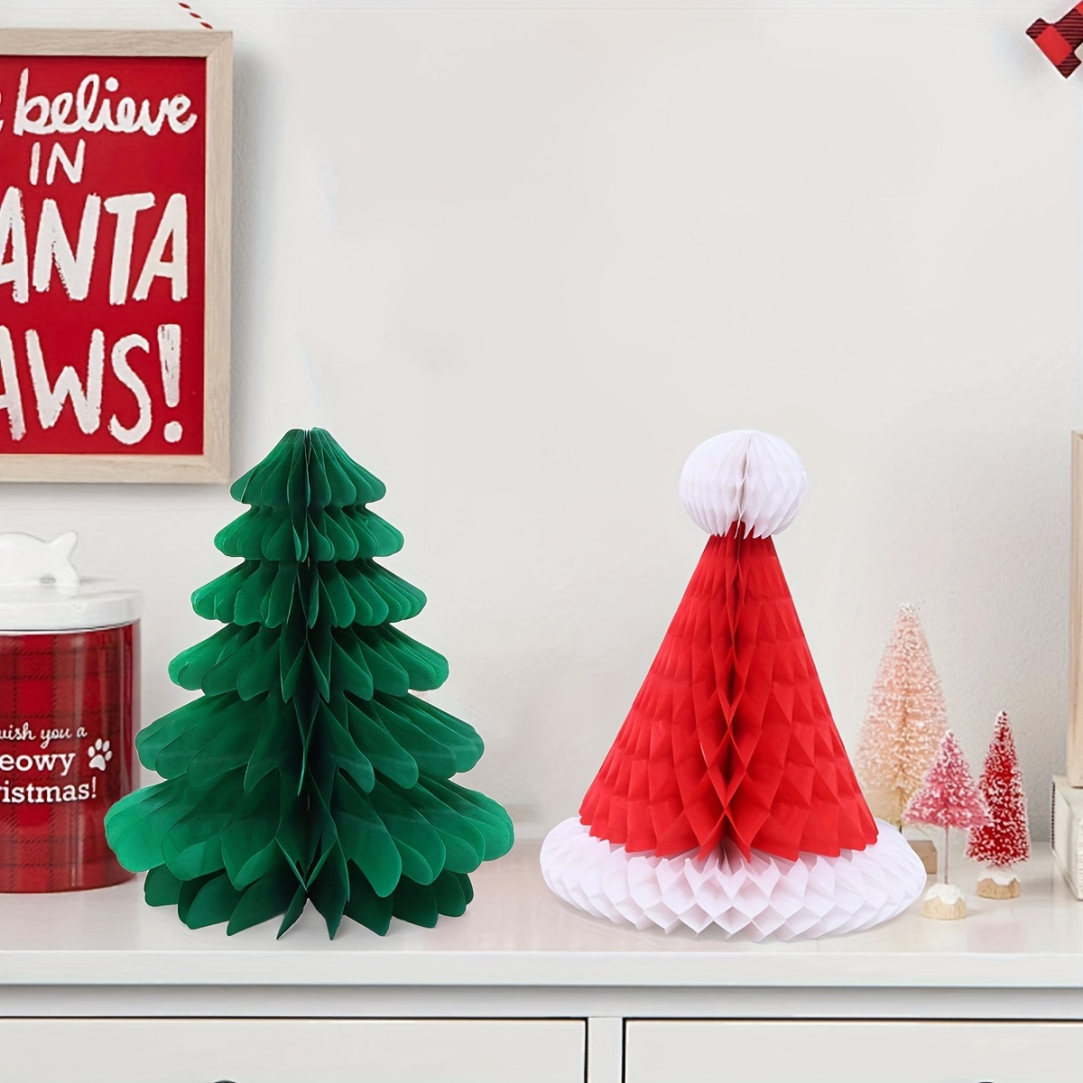 

Christmas Tree-shaped Hat - For &