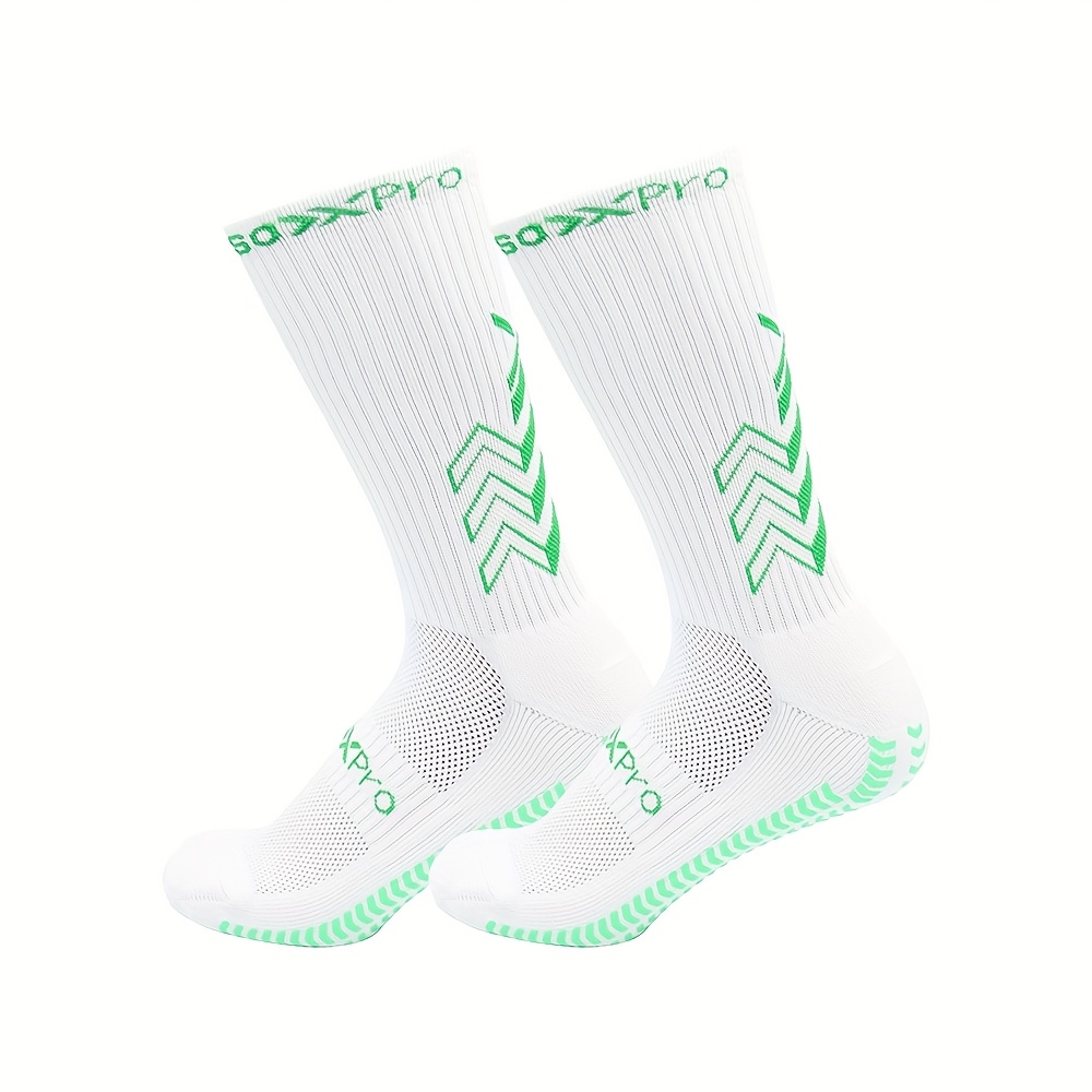 TEMU Men's And Women's Sports Socks, Slip-resistant And Durable, With A Towel Bottom, Suitable For Outdoor Sports Training And Basketball. Category: