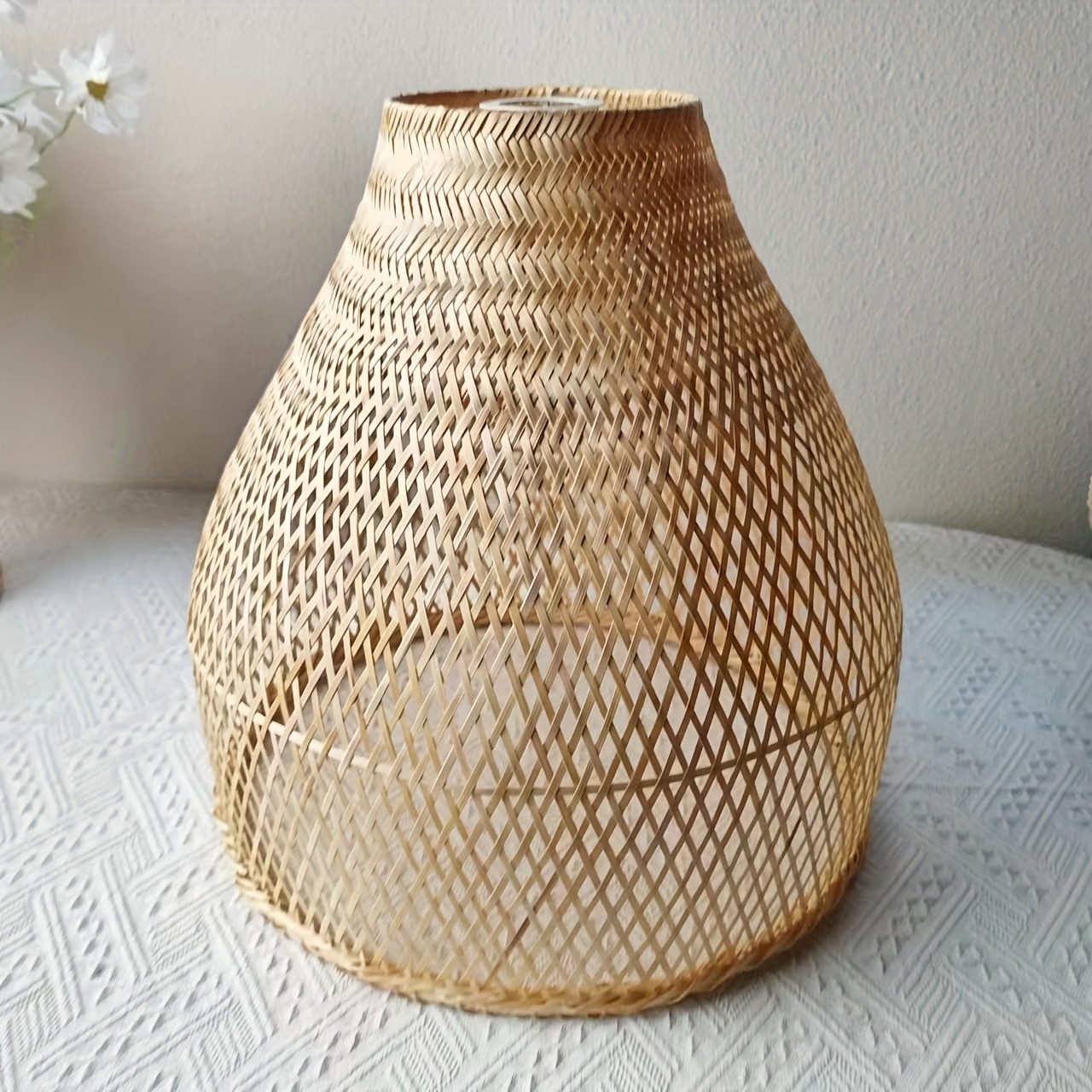 Handmade Bamboo Woven Lampshade