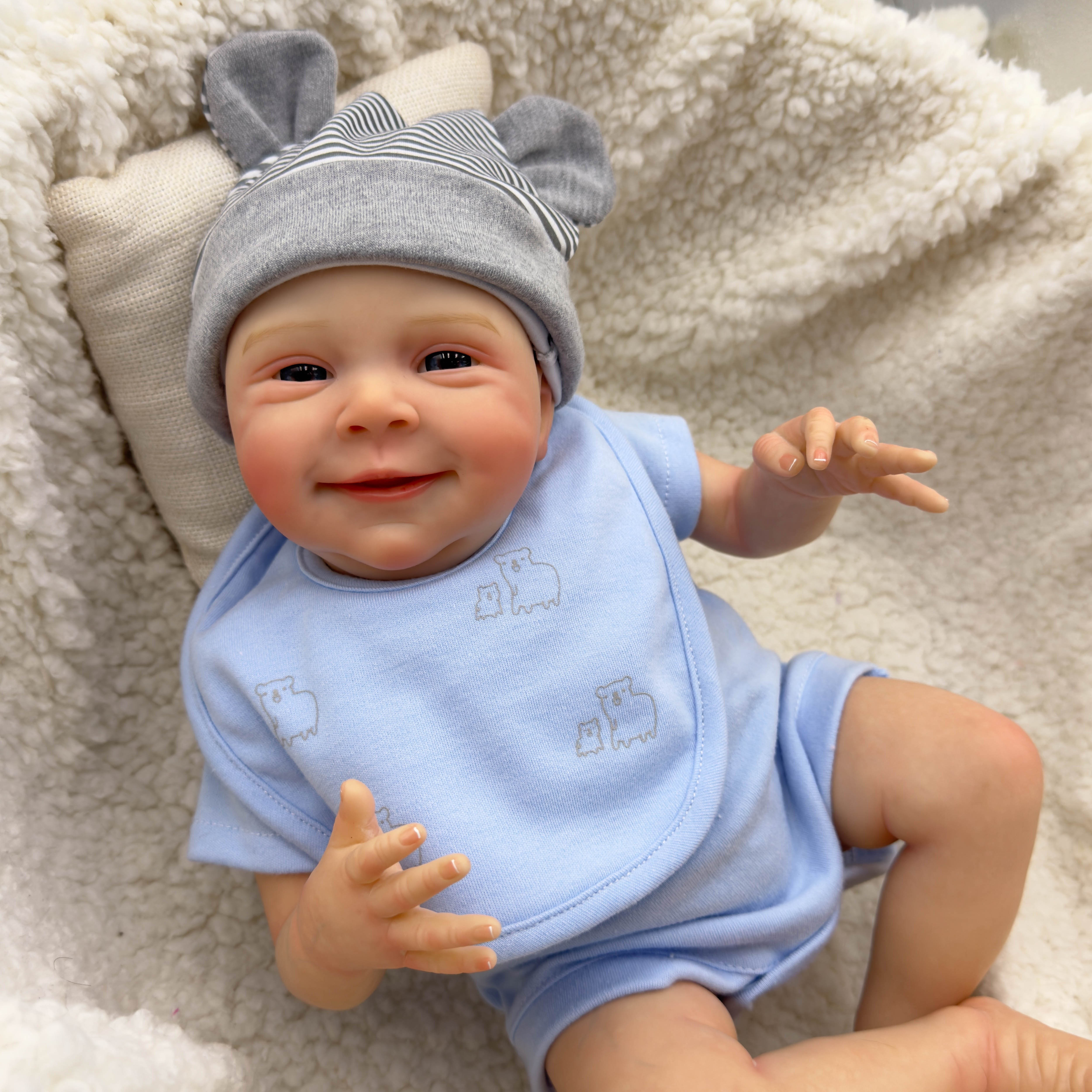 20-Inch Newborn Baby Dolls 2024 Adorable Smiling