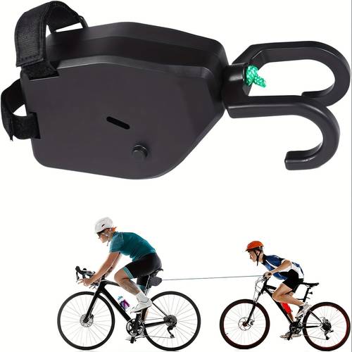 1pc tow rope for beginners secure retractable family bicycle traction system pvc material handlebar attachment outdoor cycling with adults cycling accessories