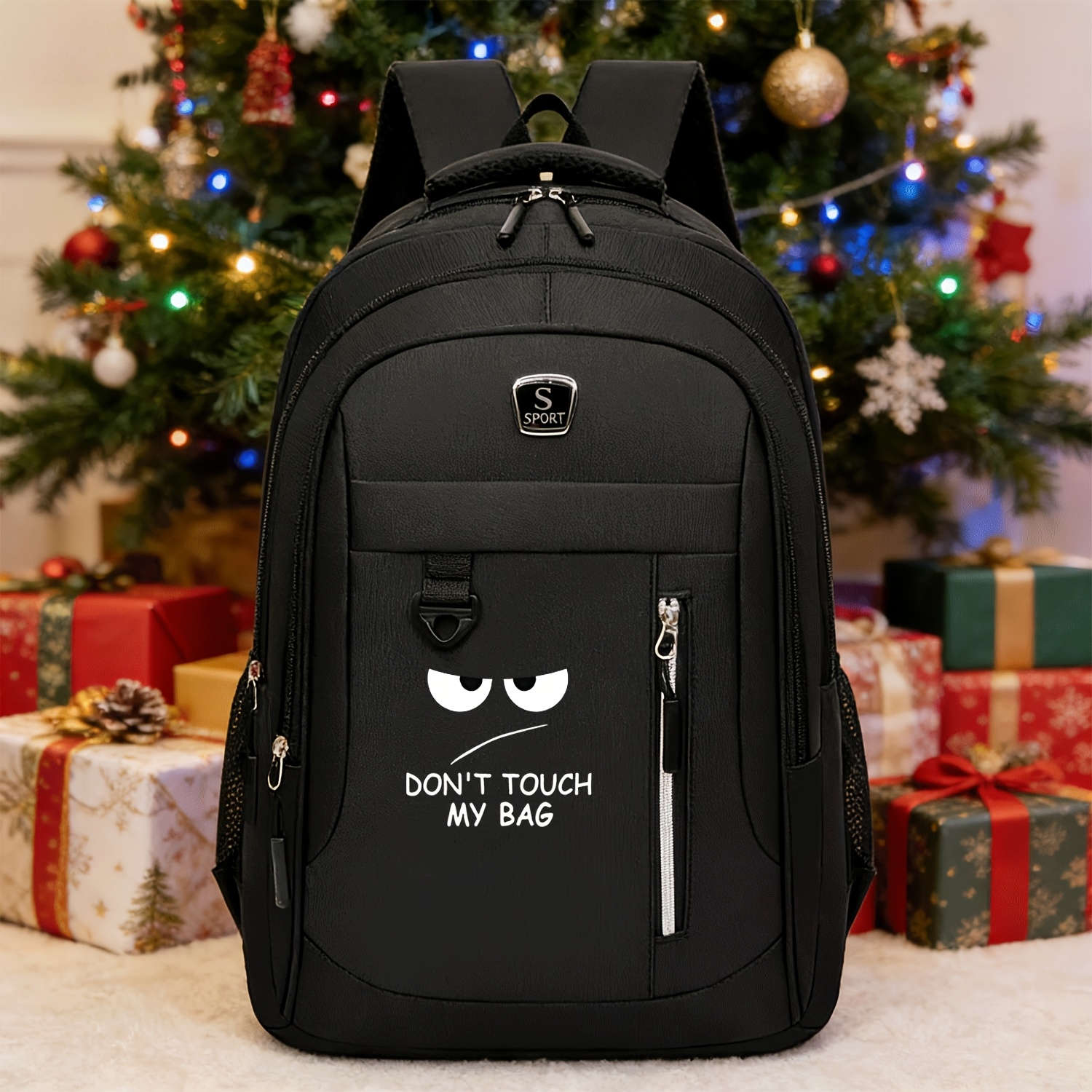 E-shop Don' Touch Lustiger Rucksack, verdicktes Laptopfach, verstellbare Schultergurte – Unisex Rucksack für Schule, Sport, Pendeln, Textrucksack,
