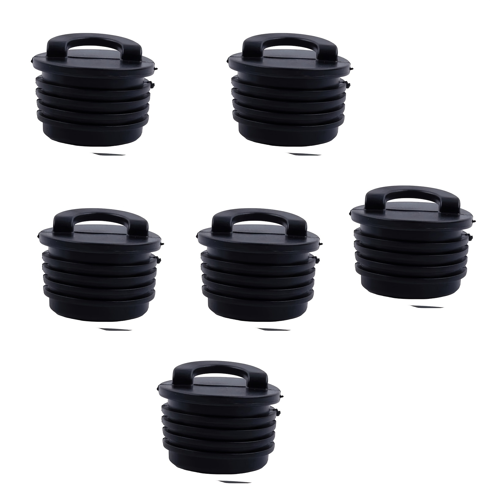 Push-Type Drain Plug with Pull-Tab Design for Kayaks and Boats