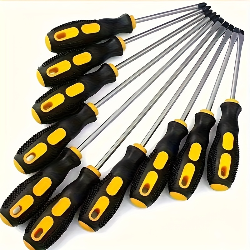 anthropometric magnetic screwdriver set with anti slip handle tamper proof anti static strong   single   and phosphated steel head style phillips and flathead screwdrivers ideal for professional industrial maintenance durable home use suitable for household auto repair and industrial work Product details 1