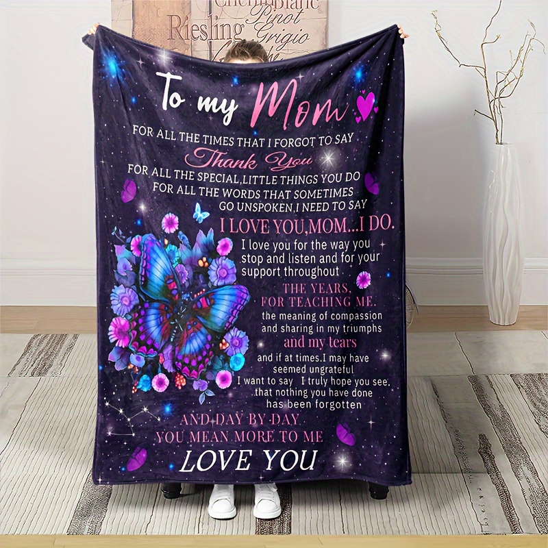 Mom Blanket Things To Get Your Mom For Valentines Day Anniversary
