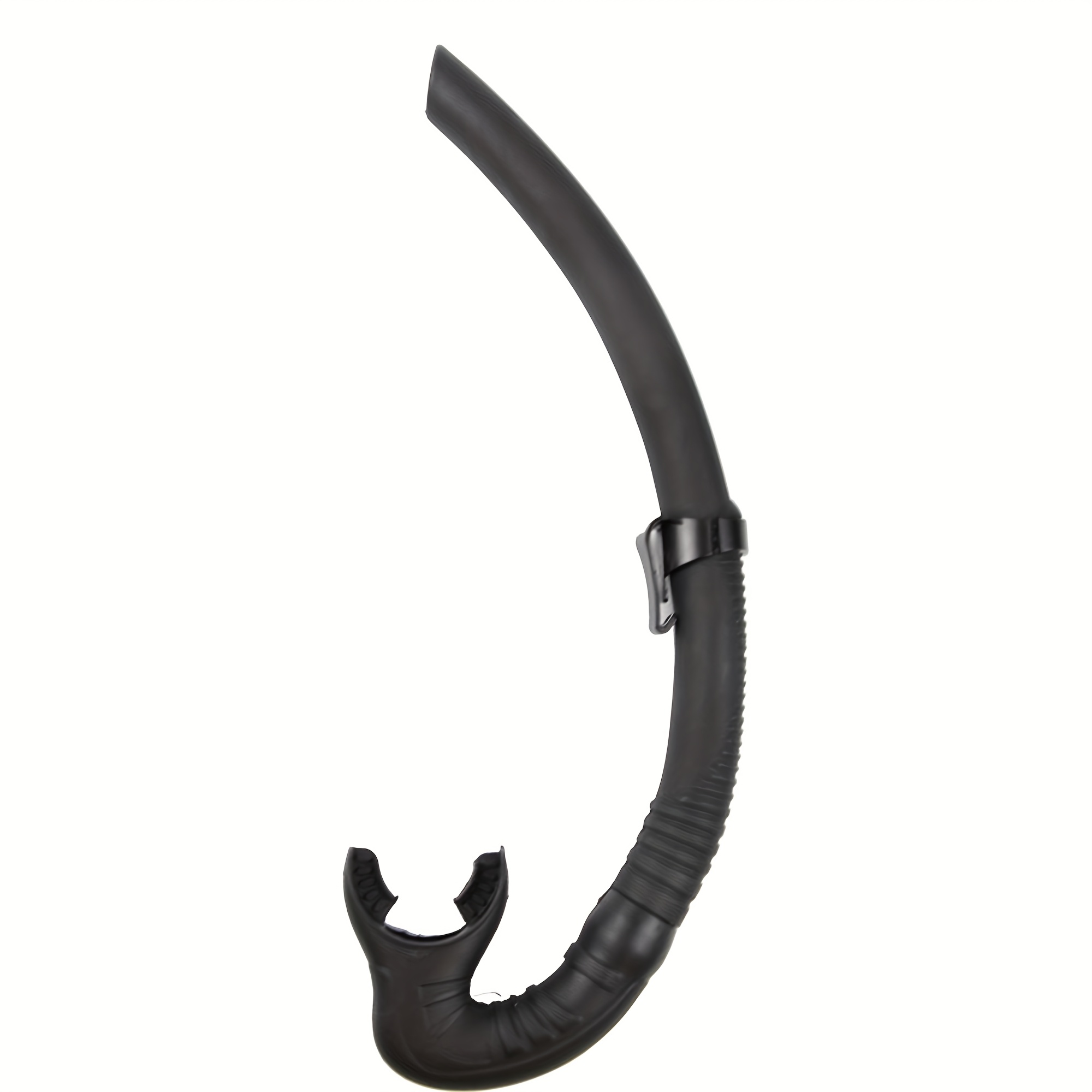 E-shop Eine schwarze/orange/blau Atmungsrohr für Tauchen, geeignet für Snorkeln und Tauchen für Erwachsene, hergestellt aus nicht-silikonischem,