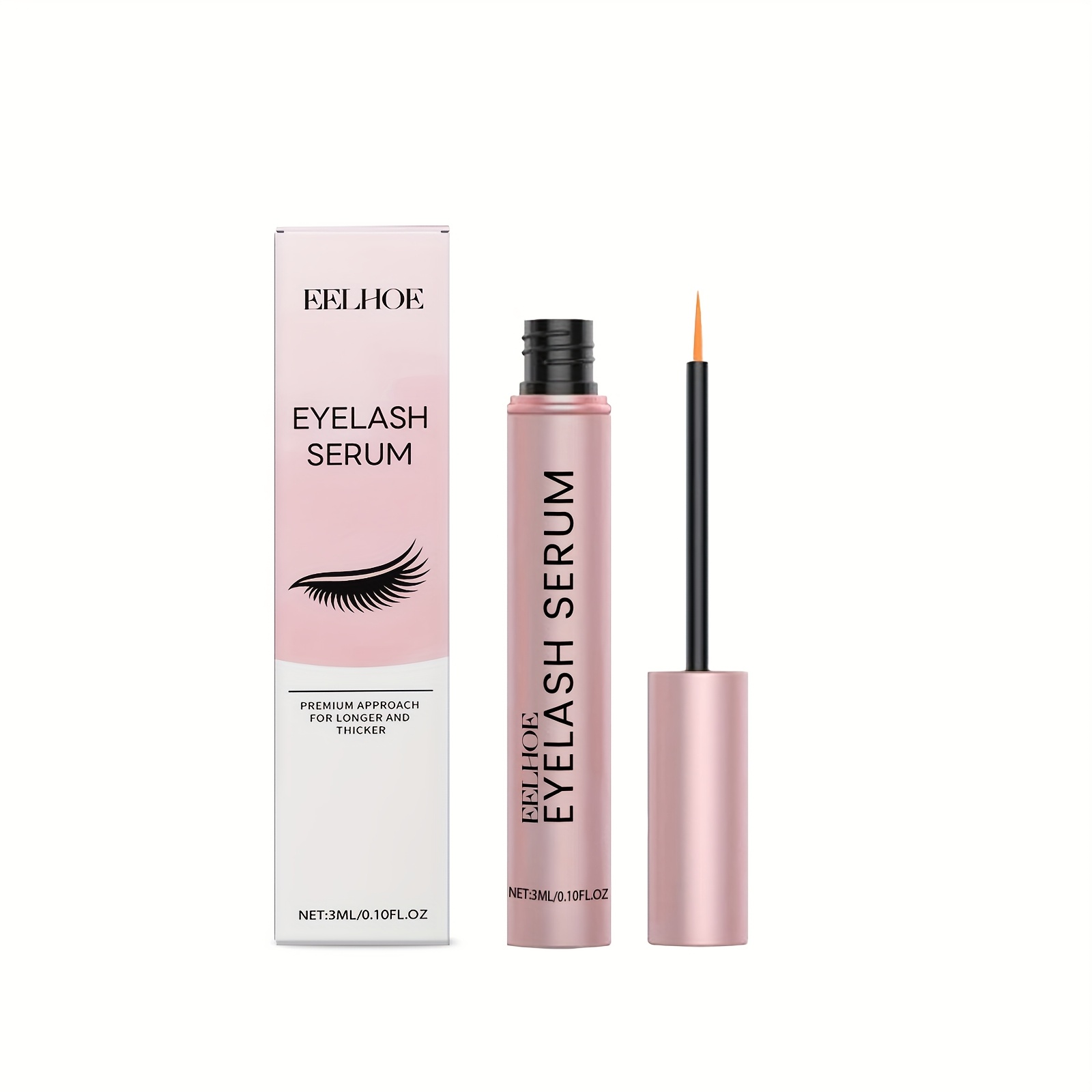 Image of Lash Thickening Serum, Easy Absorption, Daily Gentle Care For Natural Long And Thick Eyelashes Moisturizing And Nourishing Eye Lash Serum, 3ml