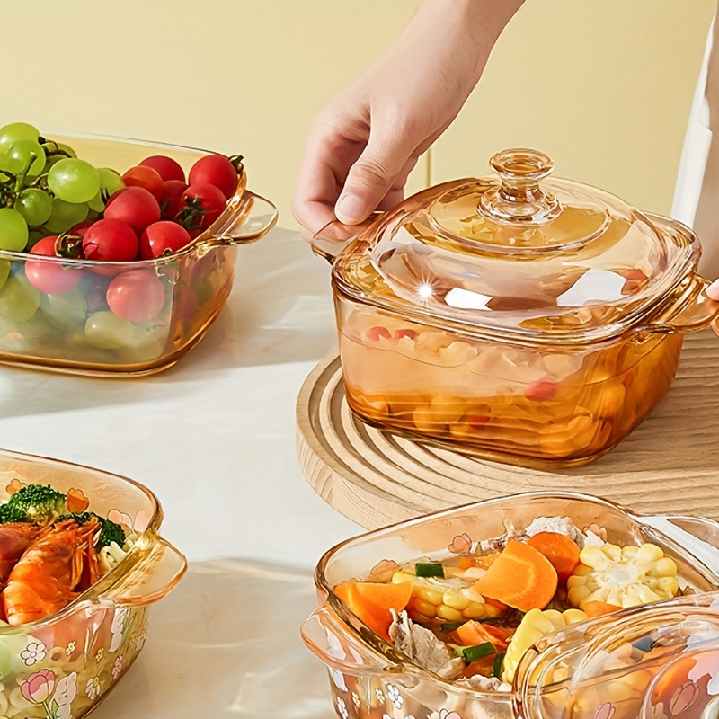 Containers Microwavable Glass Bowls With Lids Cook Go Mini Glass
