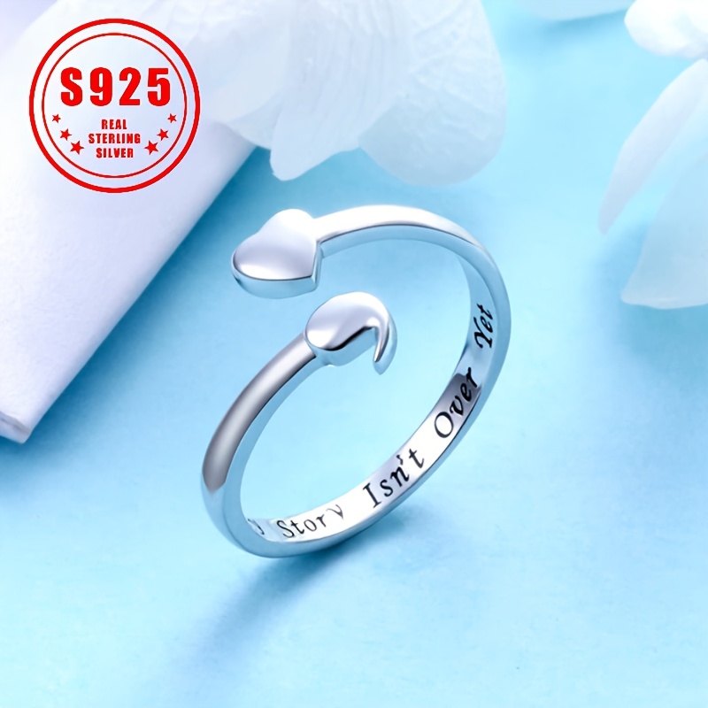 

Elegant 925 Silvery Ring - Unique & , , Lightweight For .