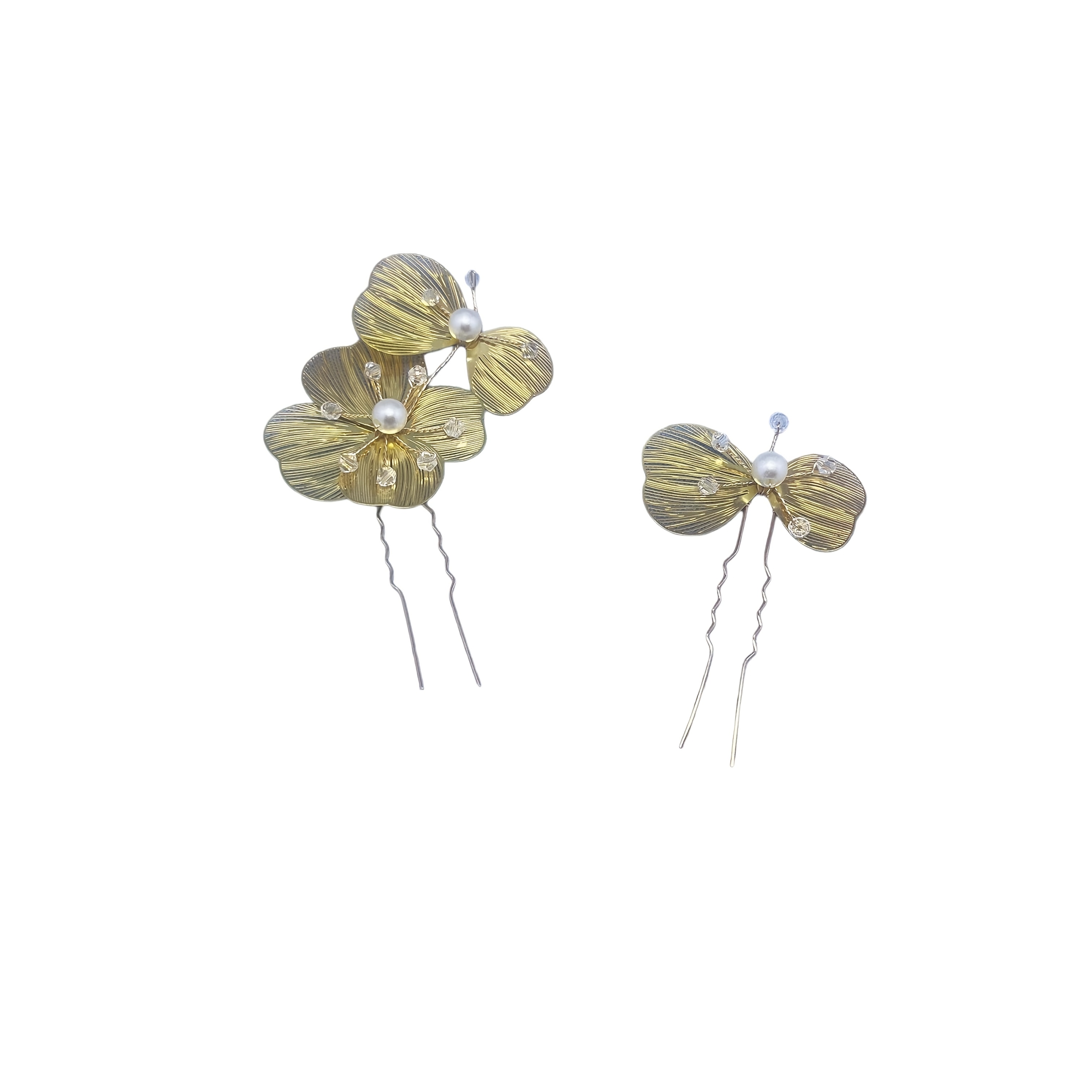 2pcs Bridal Wedding Headpiece Hair Accessories Clips