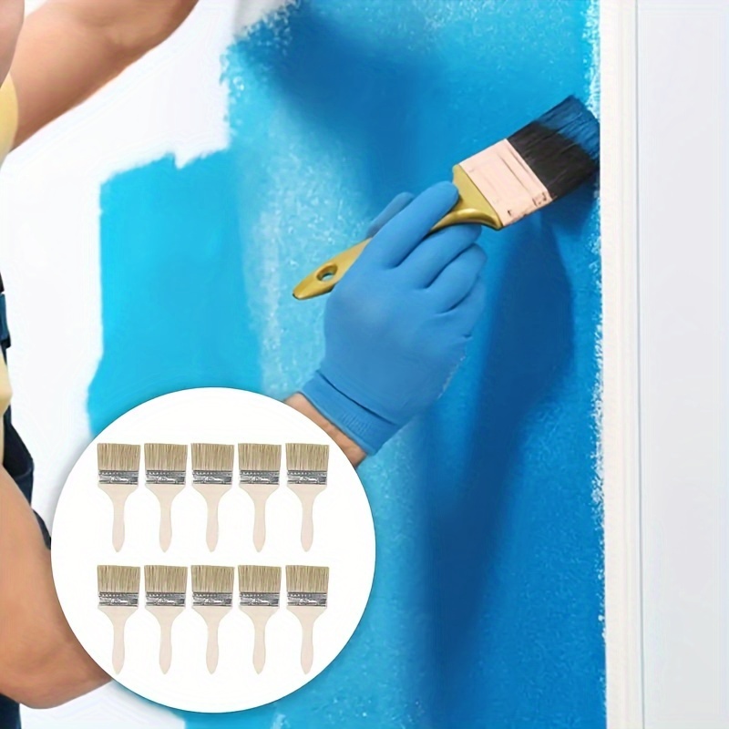 Thin Handle Paint Brushes Trim Edges Window Frames Ideal Temu