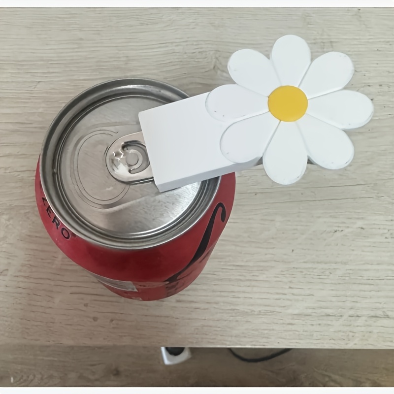 TEMU 2 pezzi Apribottiglie a Forma di Margherita, Apribottiglie a Linguetta a Forma per Lattine di Bibite, Birra e Bevande, Accessorio da Cucina che
