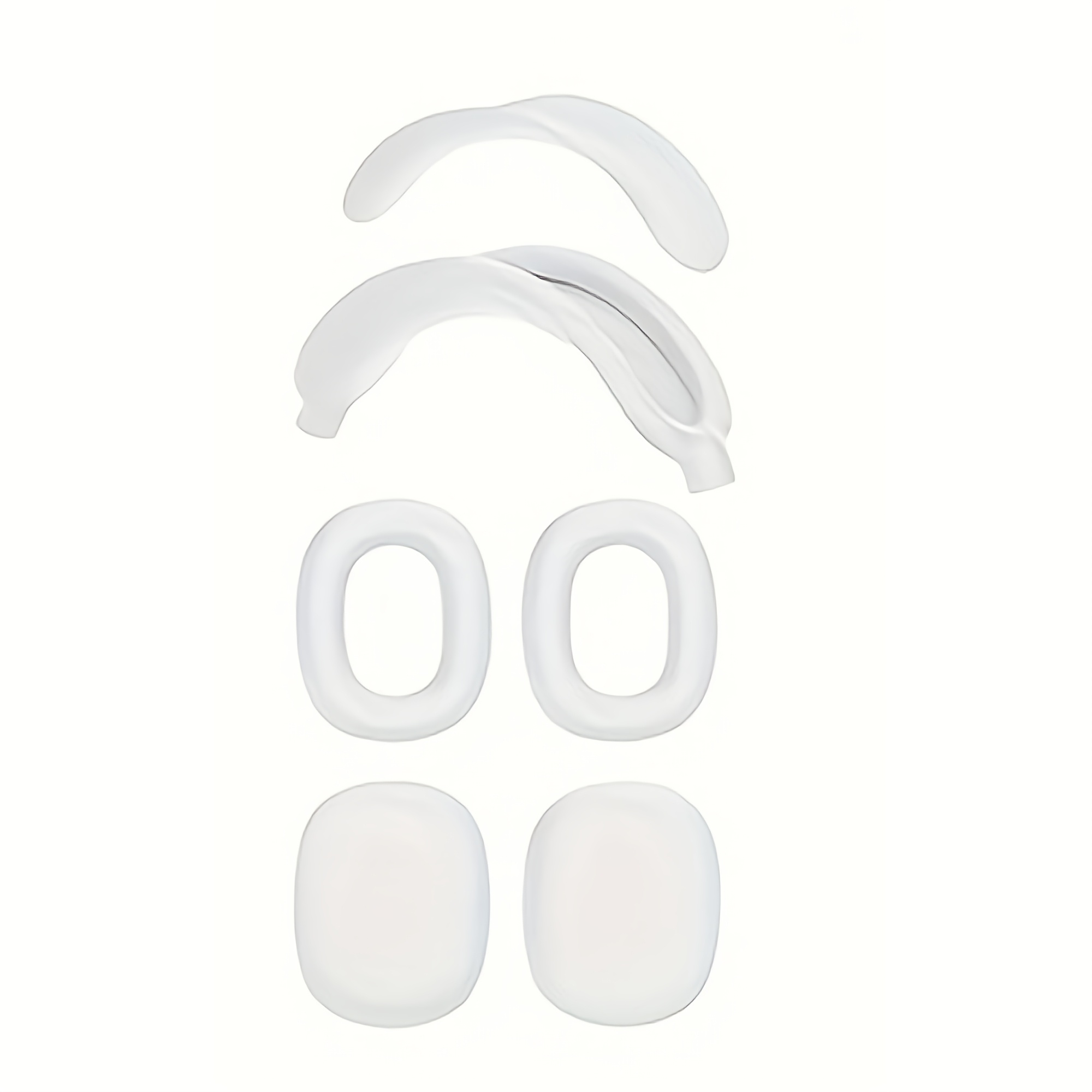 6-pack Case Set For Airpods Max - Full Protection, Anti-scratch, Washable Headphone Covers In Black, White, Blue, Green
