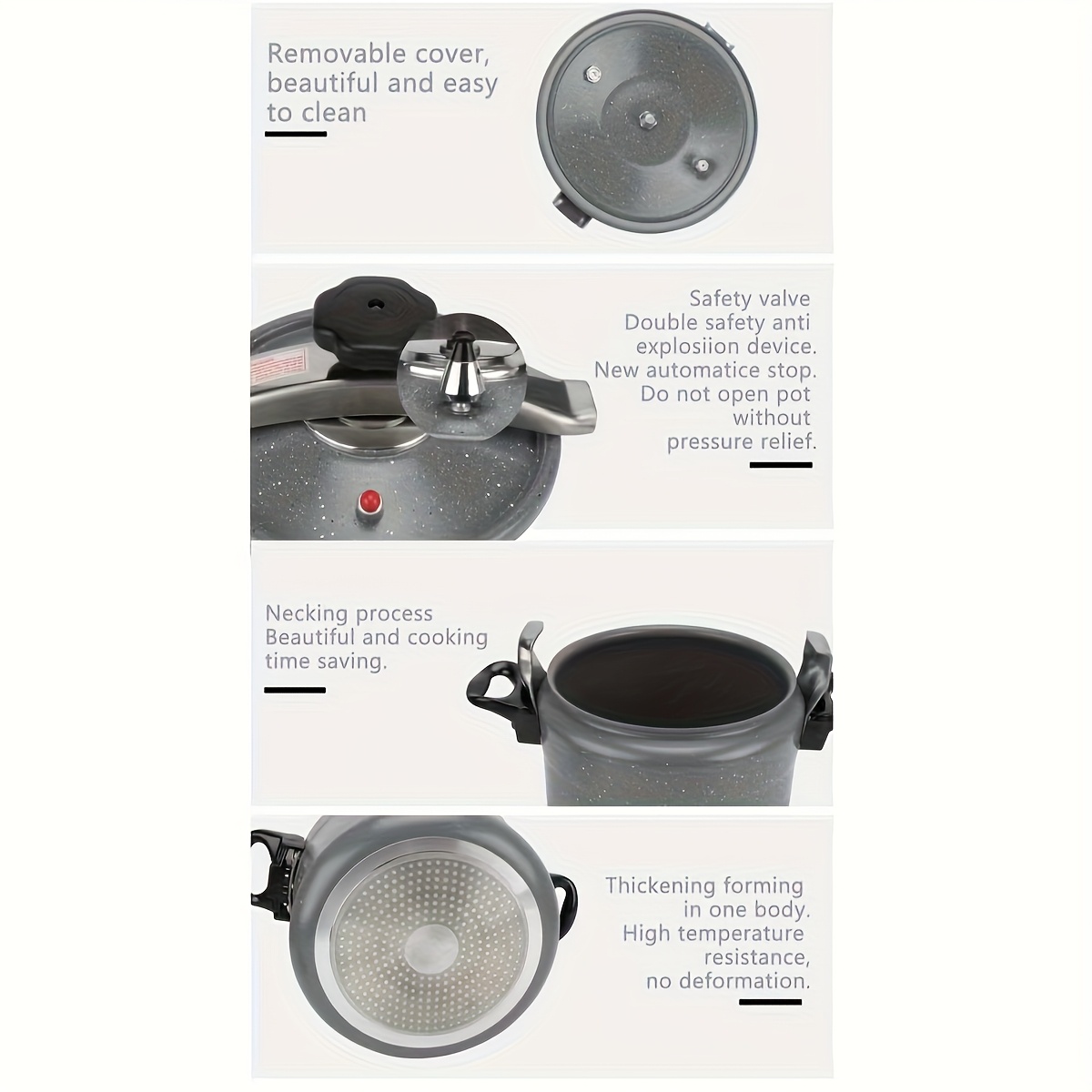 large capacity commercial steamer pot for versatile high end non   cooking arabic pot 3pcs set Product details 4