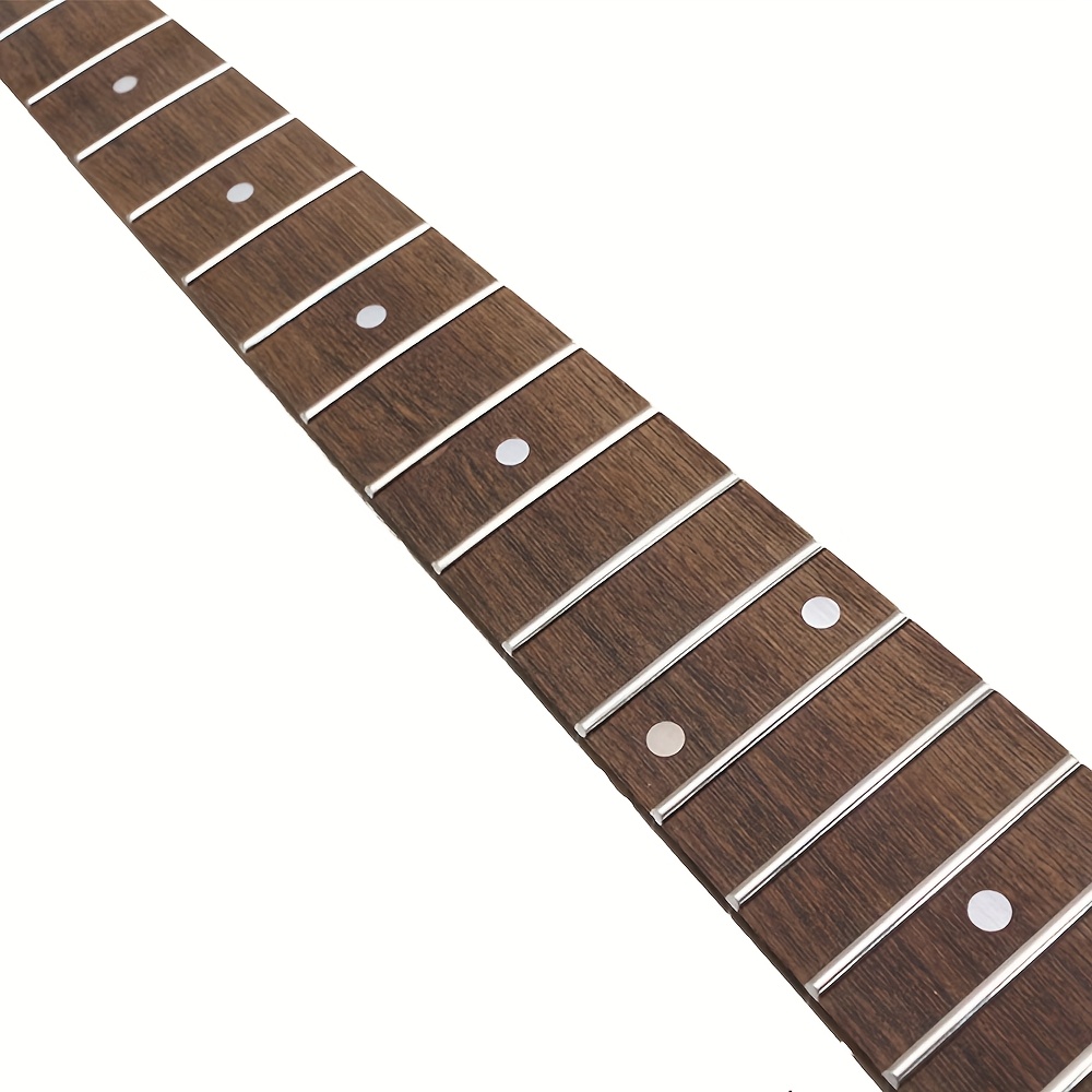 YoungMonic Electric Guitar Kits 22 Fret Mahogany Guitar Neck Banana Head Rosewood Fretboard With Hardware