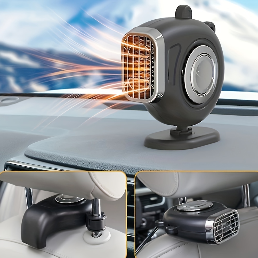 12v Portable Electric Car Heater Heating Fan Defogger - Temu