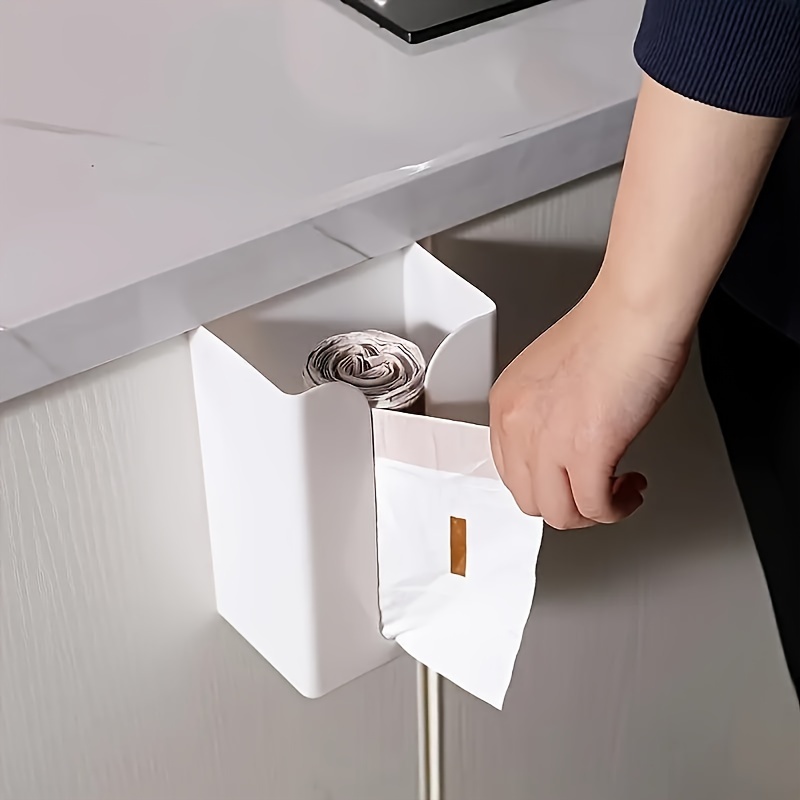 1 pack durable plastic square tissue box holder space saving organizer with multiple compartments for kitchen bathroom bedroom   bathroom organizers and storage versatile storage solution   sturdy construction     material home organizers Product details 2