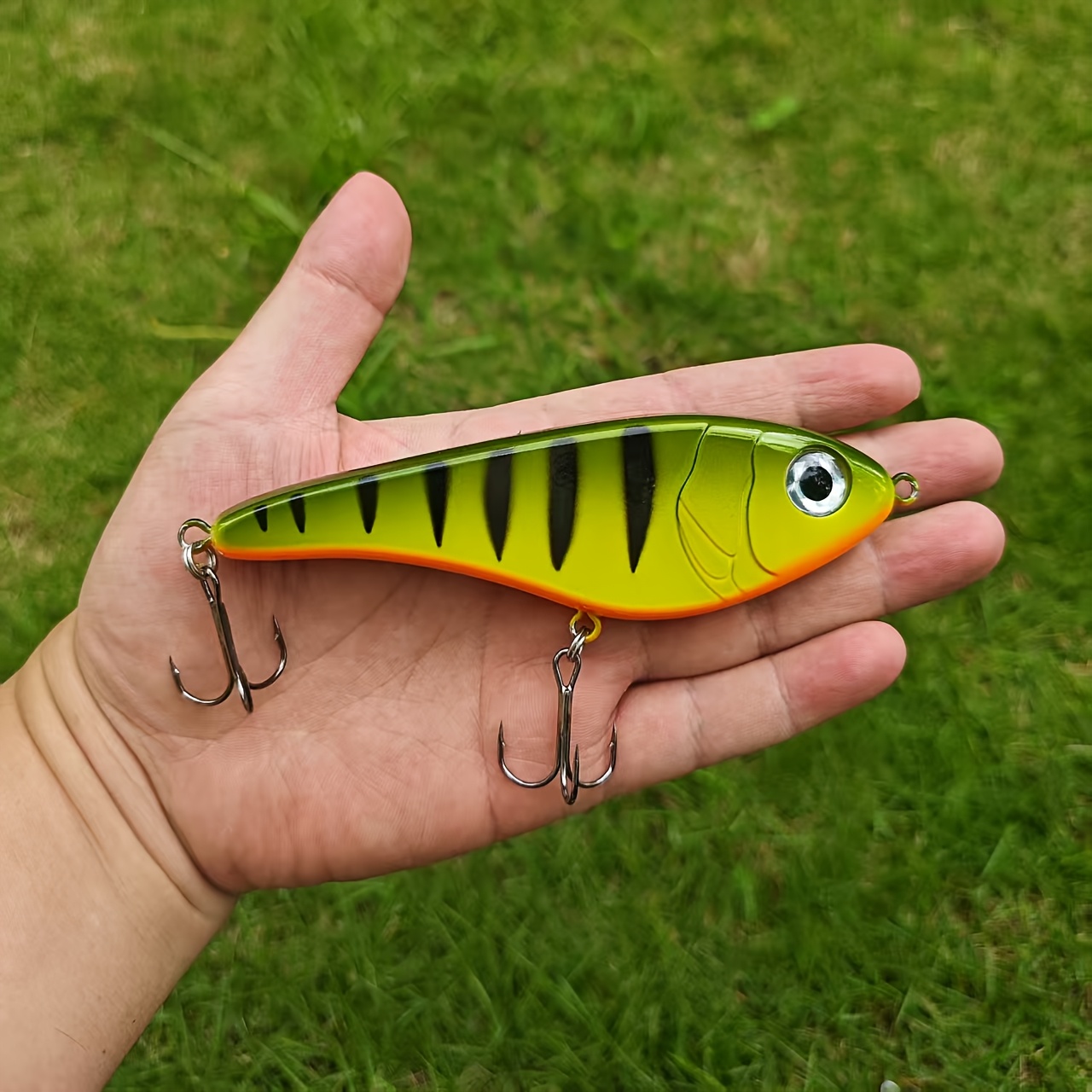 1 kos 4.72In/41.5G Velika Jerkbait vaba, Tonilna Bionicna Vaba za Ščuke JERK BAIT Umetna Ribolovna Vaba, Wobbler Slider Trda Vaba, Živahno