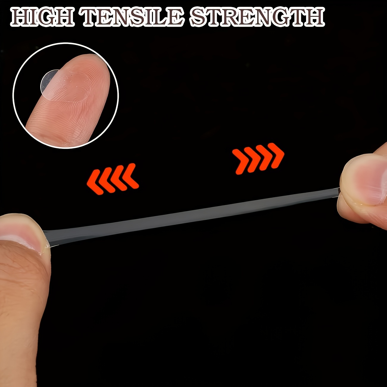 Transparent Adhesive Dots for Nail Art