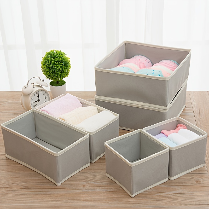 3pcs Multifunctional Underwear Storage Boxes - Organize Your Panties,  Socks, and Bras in Style