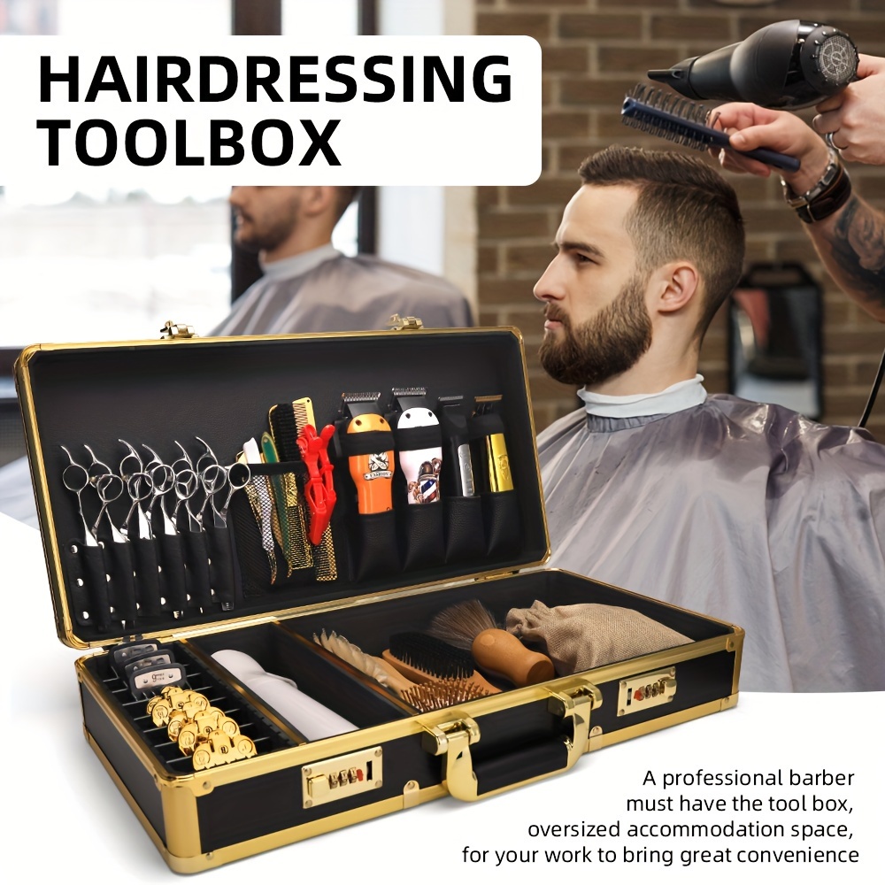 nueva herramientas peluquería dorada gran capacidad Temu Spain