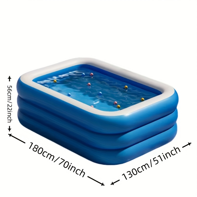 3 ring and 4 ring multi size   and white large swimming pool oversized inflatable pvc swimming pool family courtyard durable outdoor swimming pool