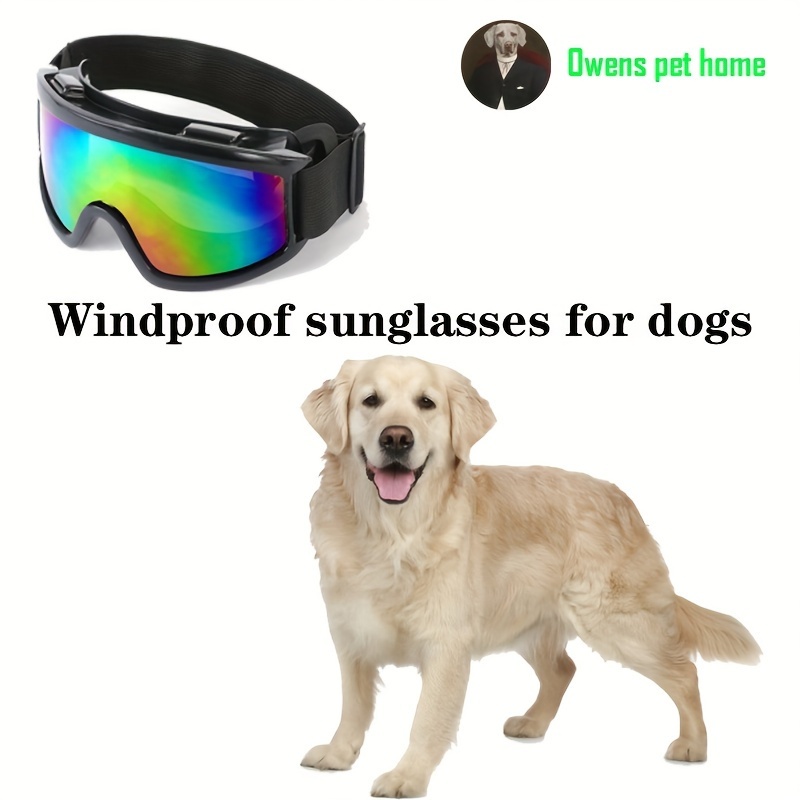 

Stylish Dog Goggles - Waterproof, Wind & Snow Resistant Pet Fashion Glasses With Uv Protection For All Breeds Dog Goggles For Large Dogs Dog Goggles For Small Dogs