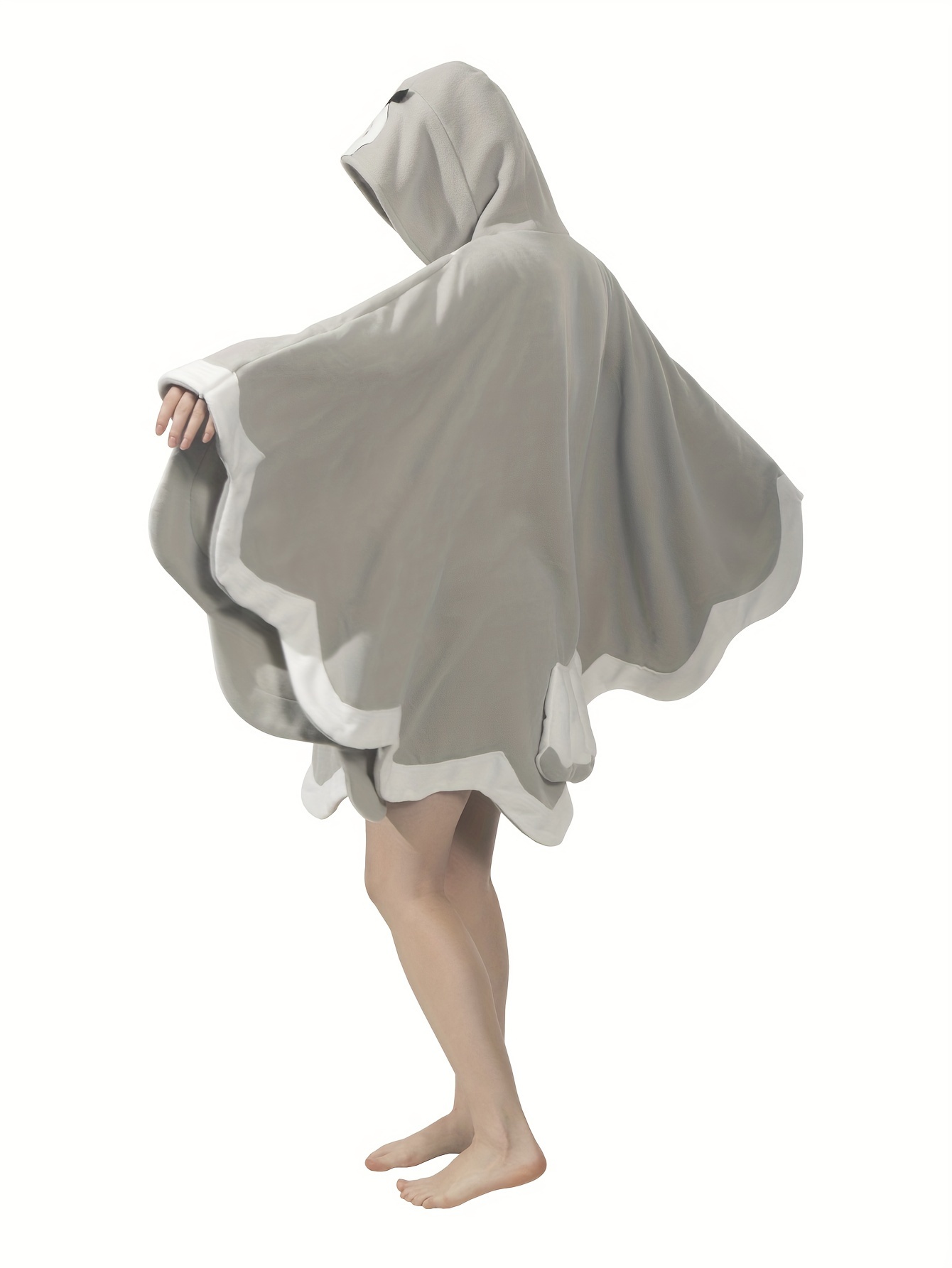 unisex owl costume bird cosplay hooded cape halloween - Temu, image size:800x1066