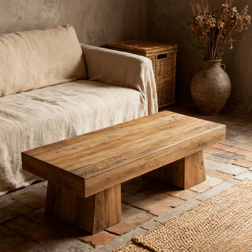 low coffee table minimalist solid wood tea table for living room embracing aesthetics