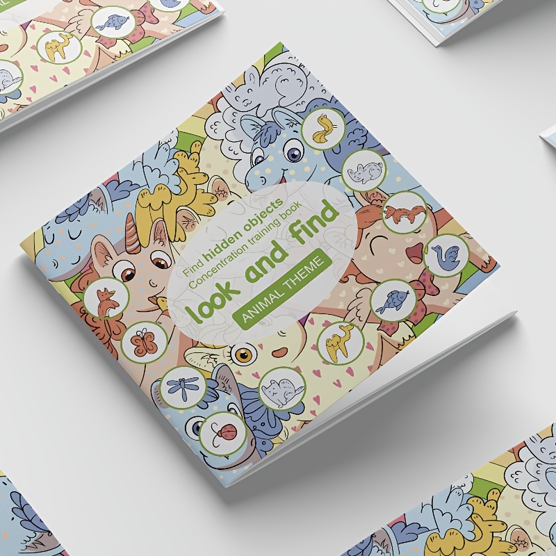Find Object - Learning Aids For School And Home - Training Thinking And Concentration Skills