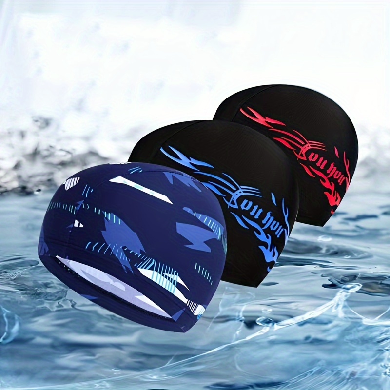 

Fashion Swimming Cap For Women Men, Non-slip Soft Comfortable Swim Cap, Swimming Training Equipment