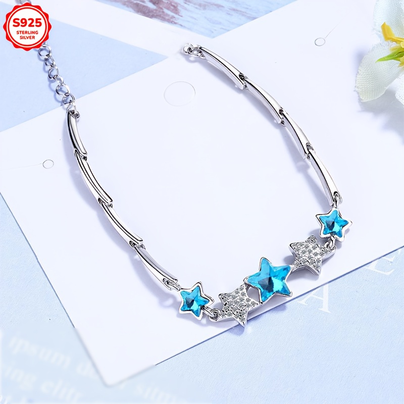 Low Allergy Five pointed Star Bracelet for Women