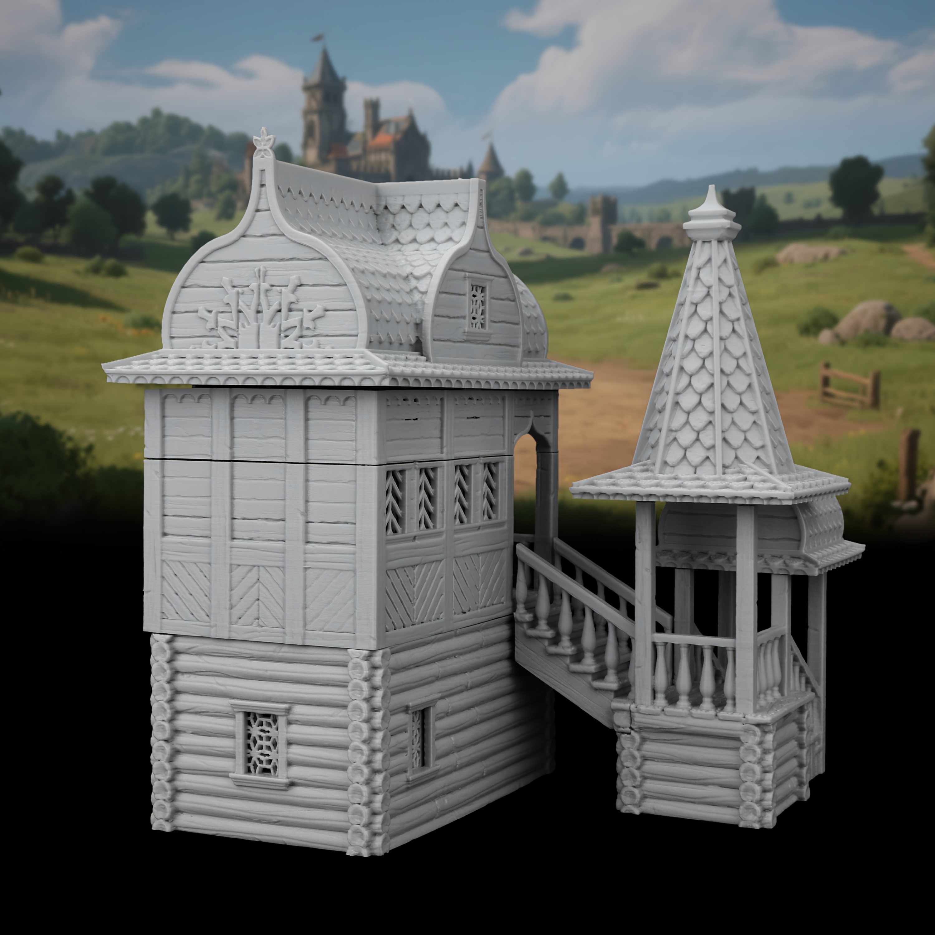 Gorgeous Building Terrain Model for RPGs
