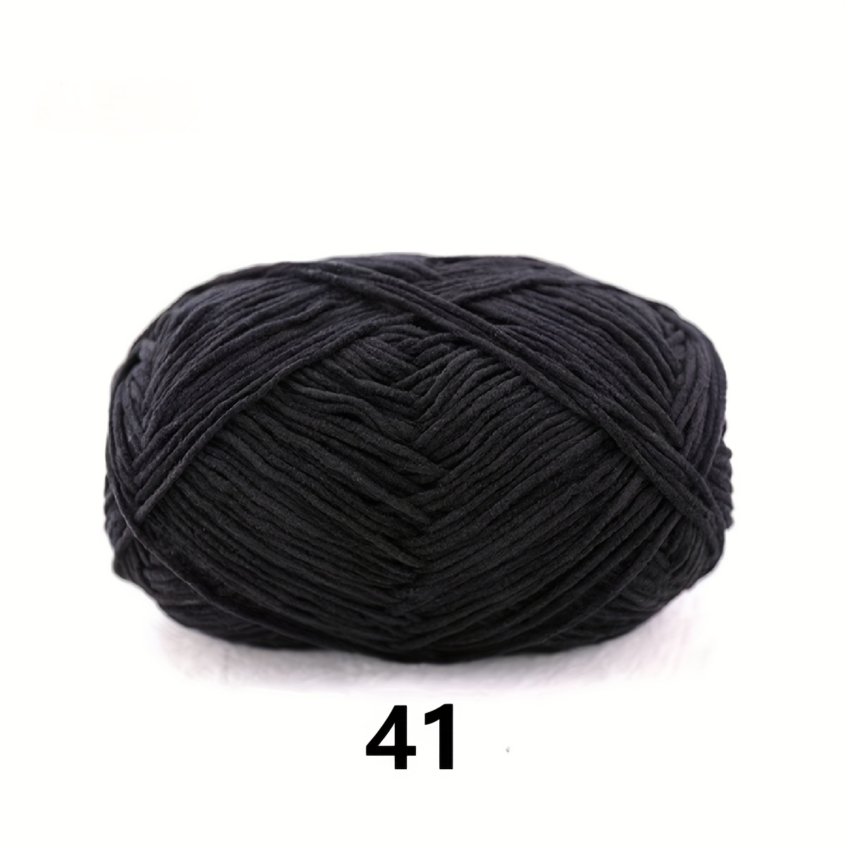 1.5mm Matte Chenille Yarn Doll Thread Handmade Crochet Knitted Material Stripe Thread