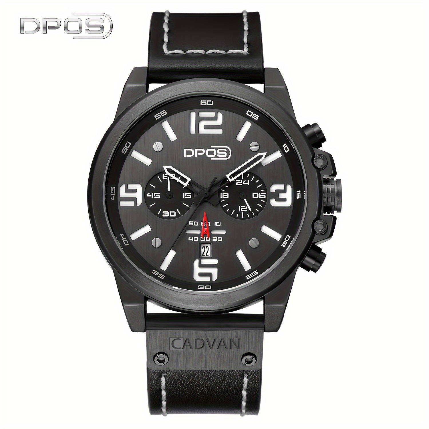 

Dpos Men's Multifunction Chronograph Quartz Watch