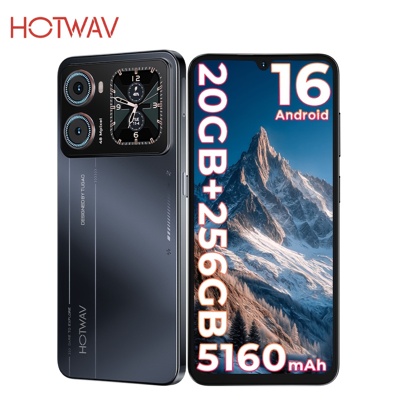 Image of The Hotwav X100 Gt Is A And Durable Smartphone, Featuring A 6.9-inch Display, A 2.02-inch Secondary Screen On The Back, 16 System, A 5160 Mah Battery, 8gb Of (expandable To 20gb), 256gb Of Storage