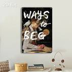 2d flat 1pc ways to beg tj metal wall art 2d flat iron sign with ornate design pre drilled for easy hanging weather resistant for home office decor 7 87x11 8 inches metal wall art decor room decor