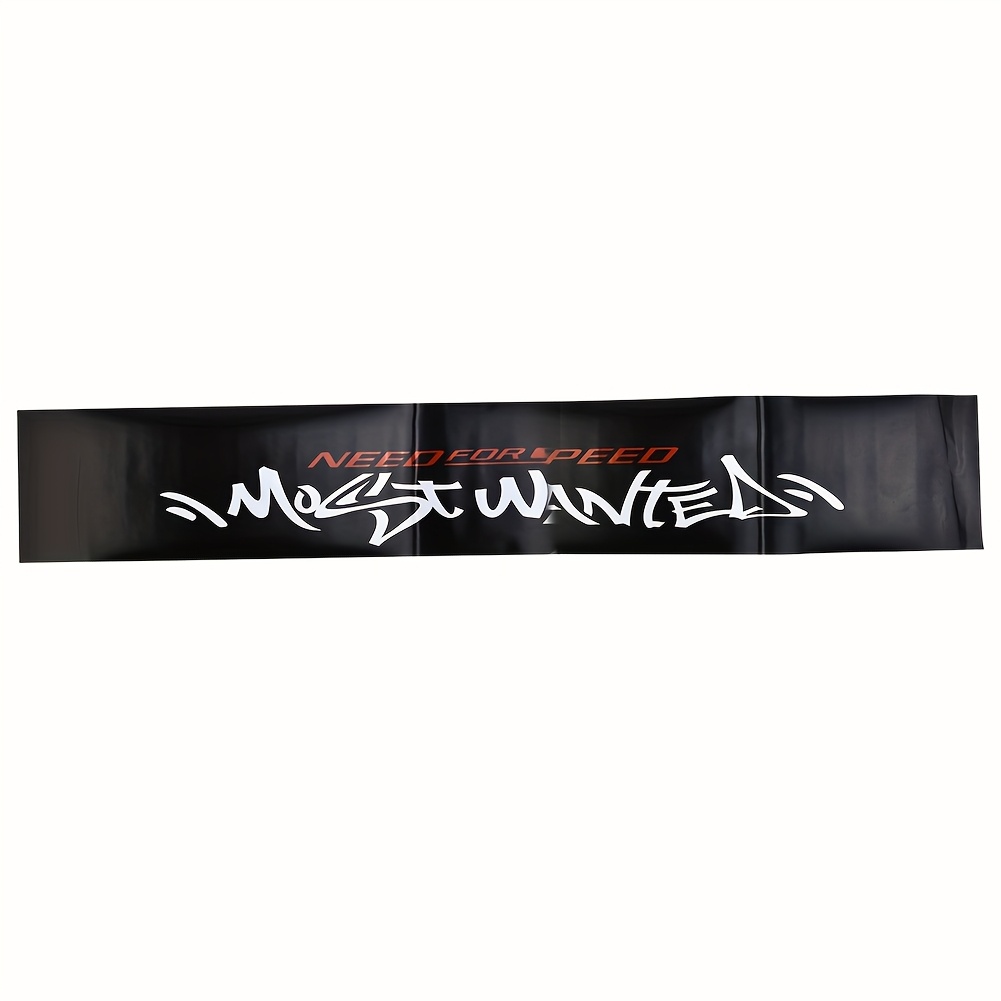 Reflective Car Windshield Decal Vinyl Sticker With Adhesive Backing For Easy Application, Each Sticker Trimmed To Fit Your Window
