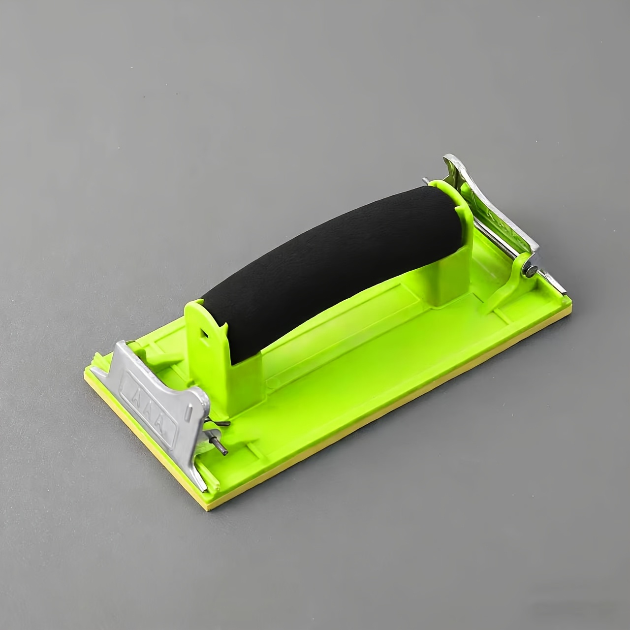 TEMU 1pc Manual Tool Sponge Handle Sanding Polishing Wall Foam Sanding Block