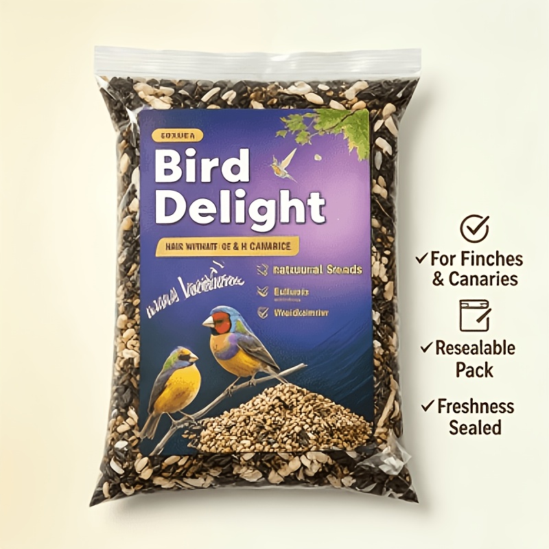 TEMU High-quality Bird Food And Bird Snacks Containing Nuts And Wild Bird Feed, Suitable For Outdoor Feeders To Birds And Other Creatures