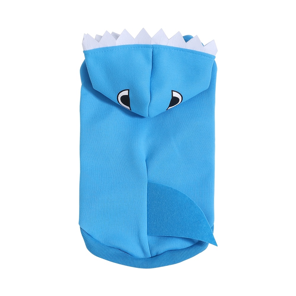 E-shop 1 Stück Niedlicher Cartoon 3D Tier Haustier Hoodie | Warmes Polyester Strickgewebe, Geeignet für Mittelgroße und Kleine Hunde, Neugeborene