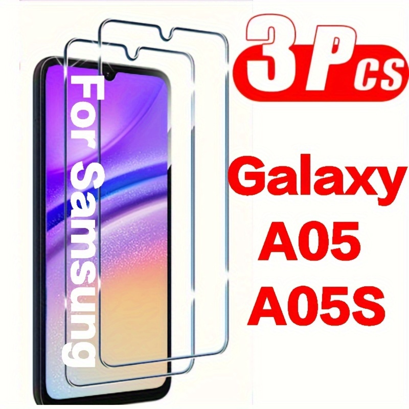 

3pcs Protective Tempered Glass A05 A05s Screen Protective