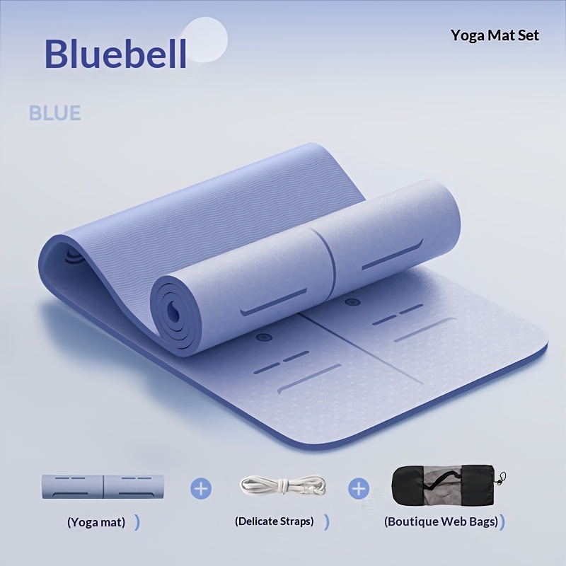 TEMU Esterilla de yoga Pinjian de recuperación para mujeres, tapete de fitness para , tapete de suelo, tamaño 72" × 24", ahorra para uso doméstico,