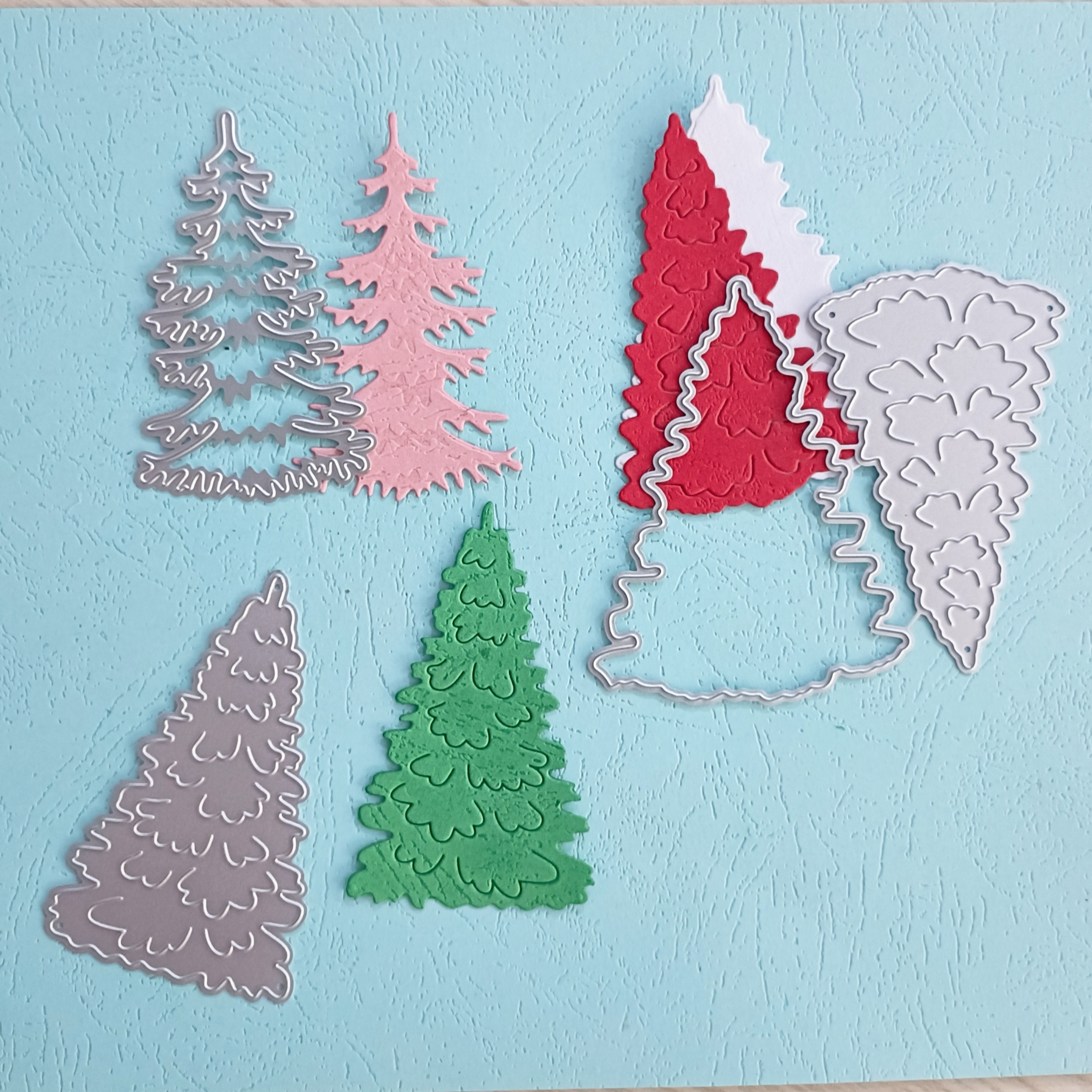 

1 Pc Christmas Tree Series Metal Cutting Die