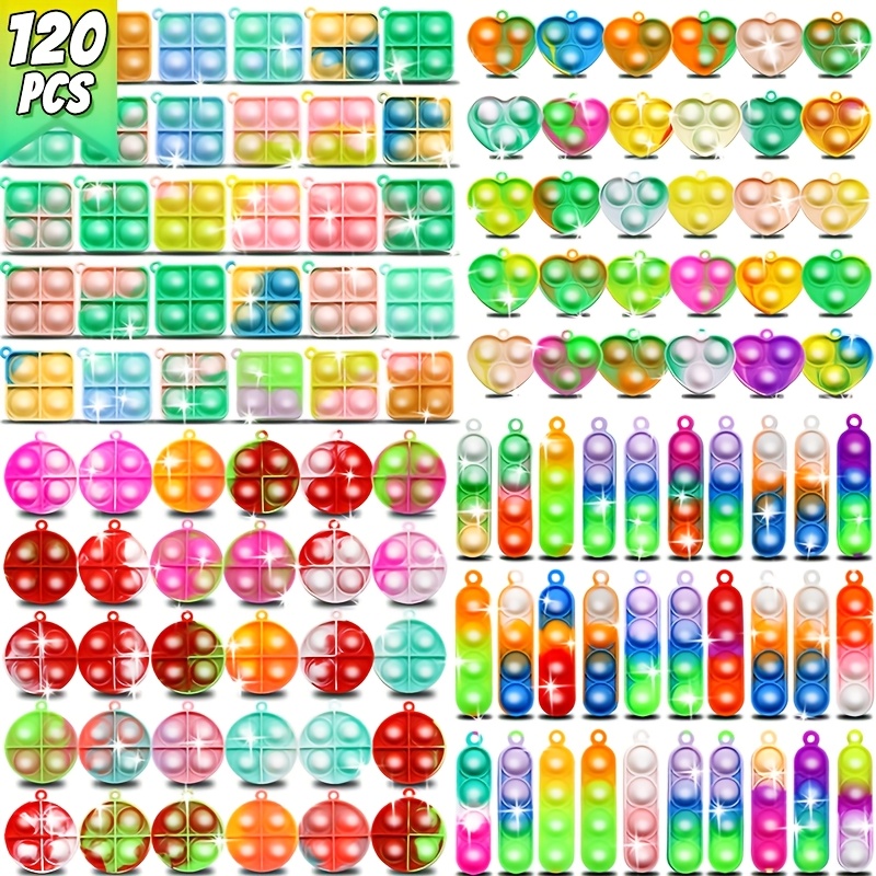 TEMU 120pcs Party Universal Party Keychains, Goodie Bags Stuffers, Multi-ltem Party Favor Packs & Gifts -christmas, Valentine's Day, Holiday Gifts.
