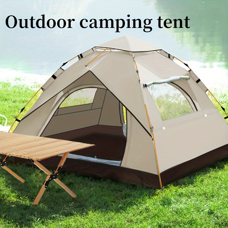 3 4 Person Camping Tent Durable Water Resistant Easy To Set Up - Sports &  Outdoors - Temu