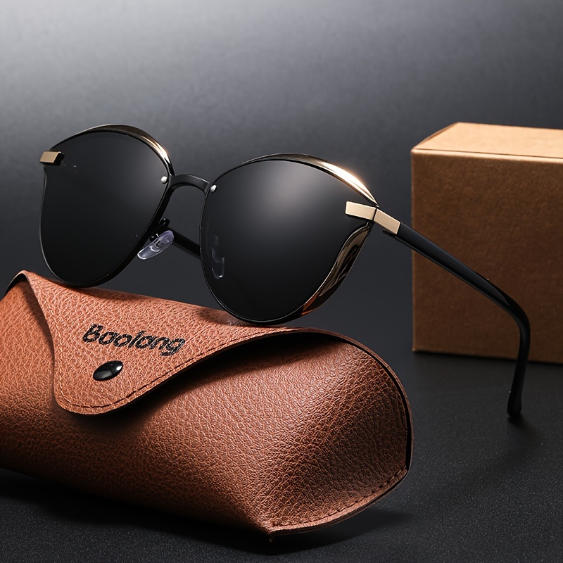 Image of [sunglasses]ms. Baolang's Polarized Fashion Glasses Are Trendy And Classic, With A Retro Cat-.