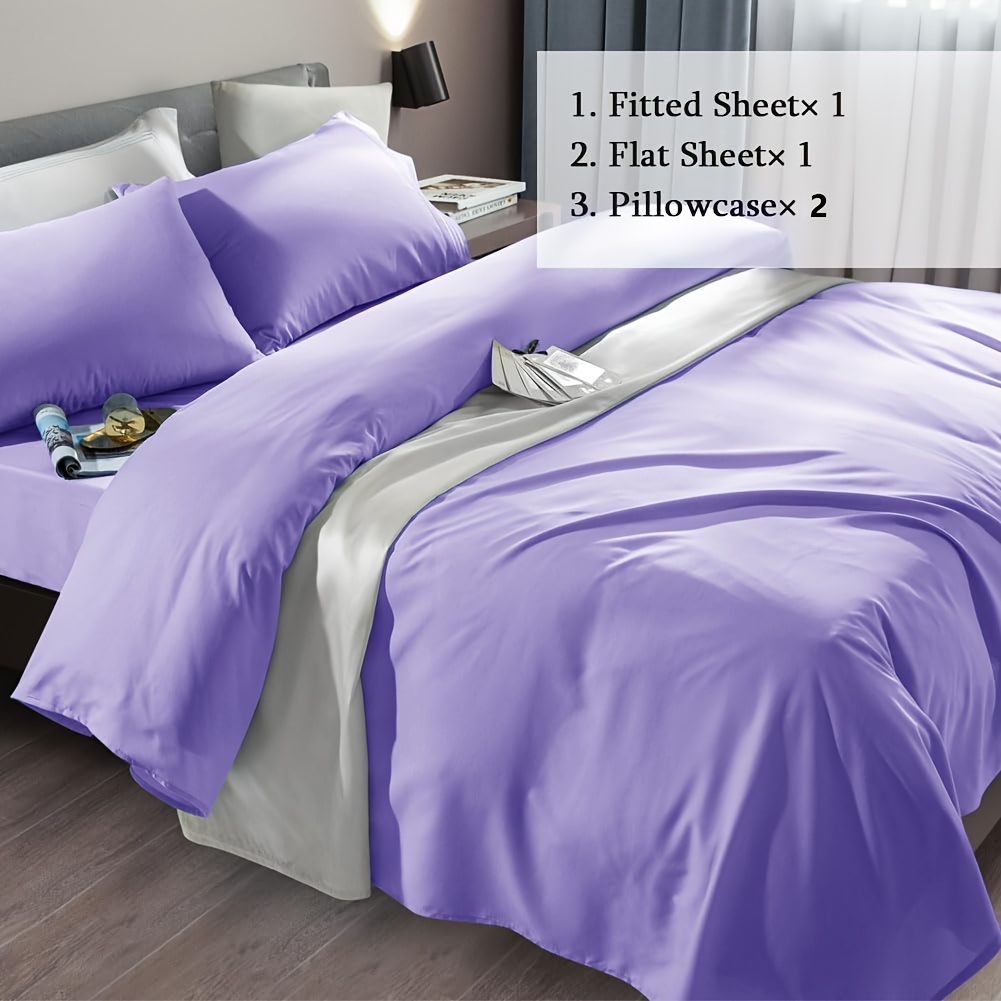 

4 Sheet Set - Bed Sheet Set 1800 Fit 18- Mattress