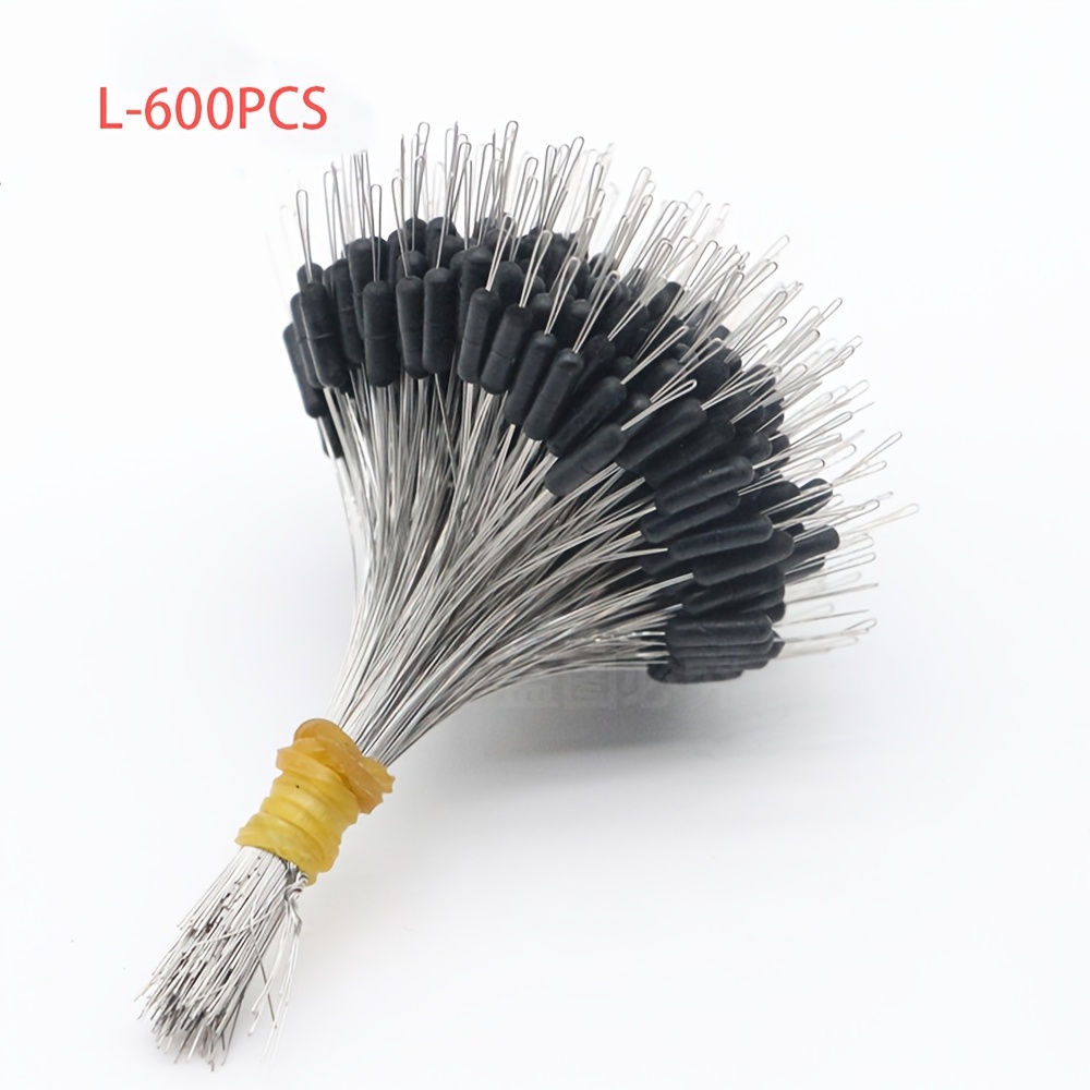 TEMU 600pcs Of Fishing Bobber Stoppers - Designed To Prevent Line Slippage, Anti-strand Fishing Line Stoppers Come In Small, Medium, And Large Sizes,