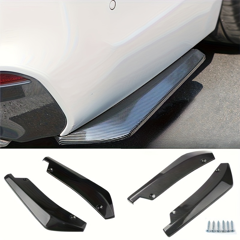 

Universal Car Front Rear Bumper Strip Lip Spoiler Diffuser Splitter Scratch Protector Carbon Fiber Winglets Side Skirt Extension